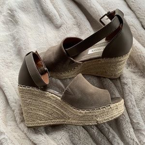 Steve Madden espadrille wedges